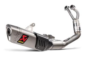 SCARICO COMPLETO OMOLOGATO TITANIO AKRAPOVIC YAMAH