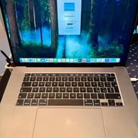 Macbook pro 2019 16 pollici 512HD 16GB Ram 4gb vid