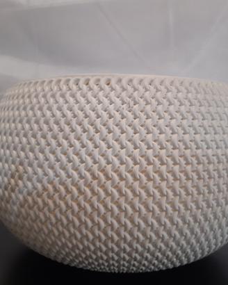 vaso in rattan