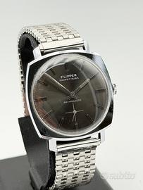 flipper vintage watch nos 34mm new old stock swiss