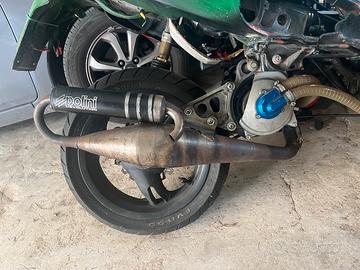 Marmitta polini evo 3 minarelli orizzontale