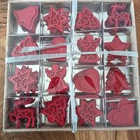 Set decorazioni natalizie per albero