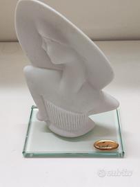 Busto di donna in Bisquit
