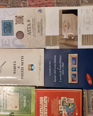 Francobolli riviste catalogo