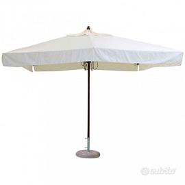 Ombrellone da Giardino 3 x 4 m con Telo 270 g Beig