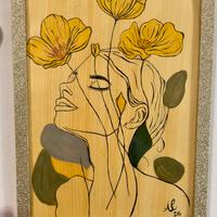 Quadro dipinto a mano su richiesta