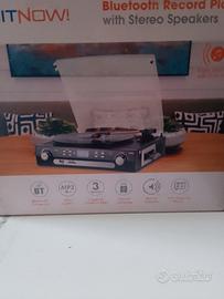 Giradischi con Altoparlante Stereo 