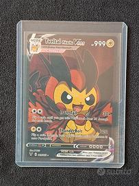 Pokémon Pikachu Cosplay Holo Card: Yveltal Pikachu