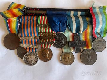 Medagliere originale prima guerra mondiale