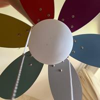 Ventilatore a soffitto 6 pale con luce