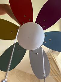 Ventilatore a soffitto 6 pale con luce