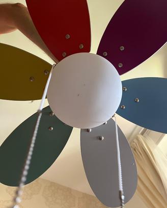 Ventilatore a soffitto 6 pale con luce