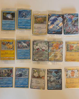 Lotto Pokémon sealed Pikachu Glaceon VMAX Inteleon