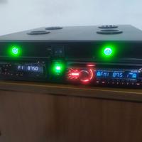 Prototipo rack stereo hi-fi per autoradio da casa