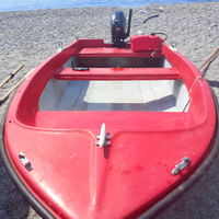 Barca lancia con motore