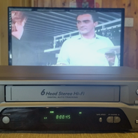 FUNAI 19A-600 VIDEOREGISTRATORE VHS 6 TESTINE STER