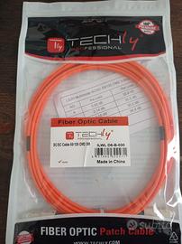 10 pezzi patch fibra sc/SC 50/125 om2 3 metri