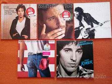 Lotto di 5 album di Bruce Springsteen