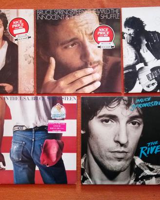Lotto di 5 album di Bruce Springsteen
