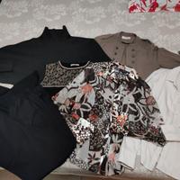 abbigliamento donna tg. 42 pantaloni, camicia, mag