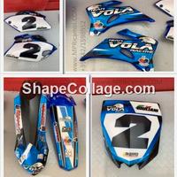 KIT PLASTICHE YAMAHA YZF 250 2006 2009 YZ-F 2007 2
