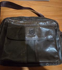 borsa/borsello bullcapitan  vera pelle 