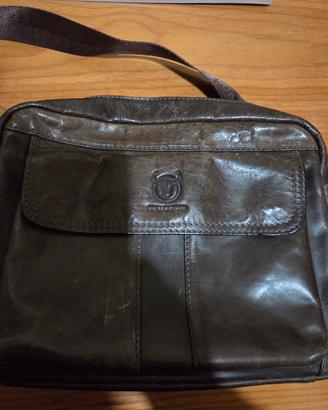 borsa/borsello bullcapitan  vera pelle 