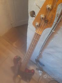basso 4 corde fender jazz made in Usa