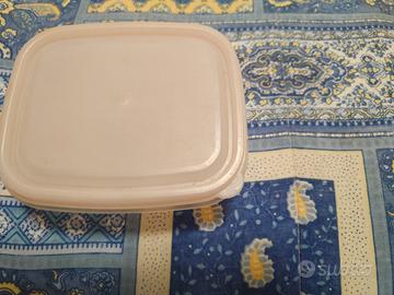 2 contenitori plastica per alimenti