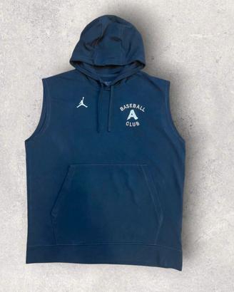 Felpa smanicata con cappuccio