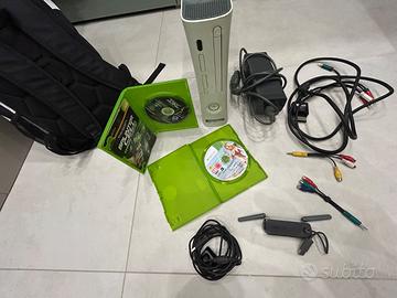Xbox 360 - Giochi più cavi HD + adattatore wi-fi