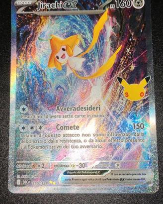 Carta Pokemon Jirachi ex 30C 155 30° Anniversario