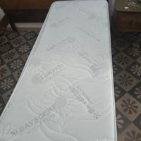 rete singola piu materasso sfoderabile 