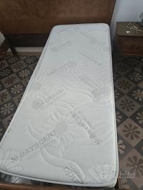 rete singola piu materasso sfoderabile 