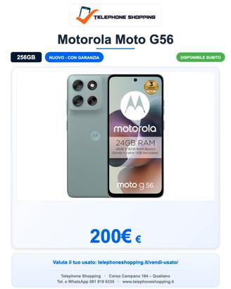 Motorola Moto G56 8/256GB Nuovo
