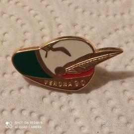 Raduno alpini Verona 1990 spilla commemorativa