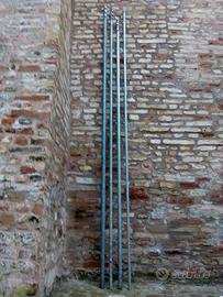 Palo telescopico in ferro pesante zincato