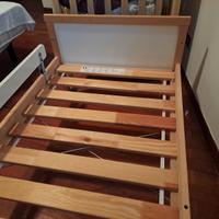 Lettino ikea Sniglar SEN  materasso simil Montesso