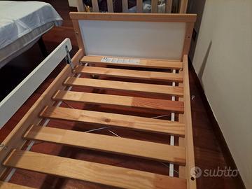 Lettino ikea Sniglar SEN  materasso simil Montesso