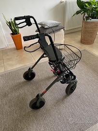 Carrello deambulatore pieghevole