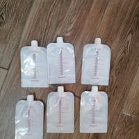 6 sacche conservazione latte materno