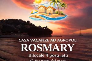 Casa Vacanze 4posti Agropoli 50m Lido Oasi RosMary
