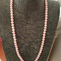 collana quarzo rosa