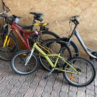 Bici usate da sistemare solo ritiro