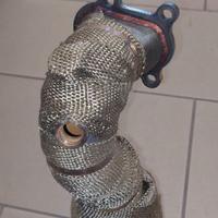 Downpipe td04   200 celle 500 abarth
