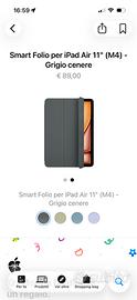 Cover tastiera Tucano ipad air 10.9” o pro 11 4 ge