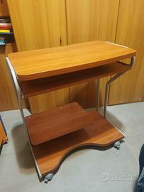 SCRIVANIA PORTA COMPUTER-STAMPANTE