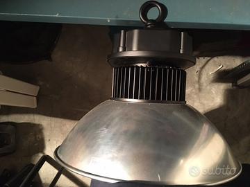 Lampadario tipo industriale a led