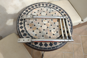 Scaletta telescopica a 3 gradini