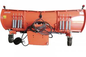 Lama neve frontale a piastra geo sprf 200 per trat